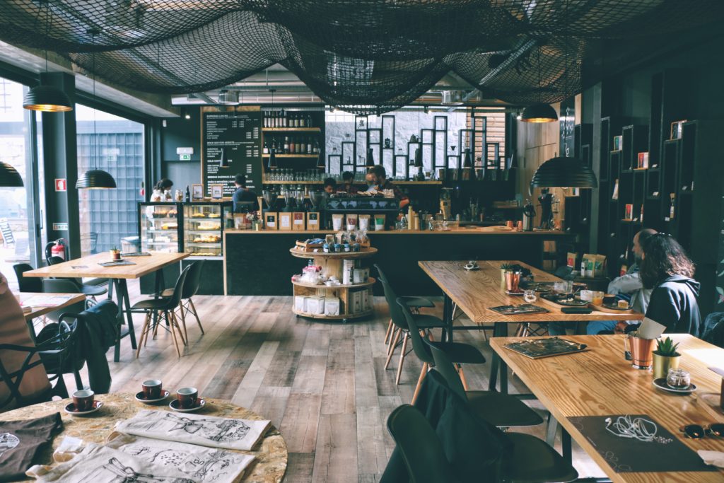 ایده های طراحی کافه